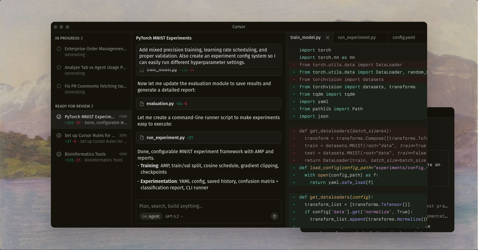 image showcase cursor ide